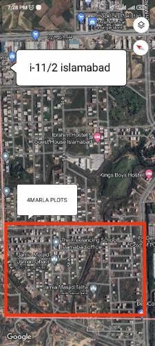 PLOTS AVAILABLE FOR SALE IN CDA SECTOR I-11 ISLAMABAD 