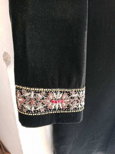 VELVET SHERWANI 