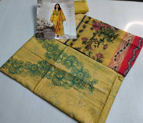Rang rasiya original 3pc Lawn suit