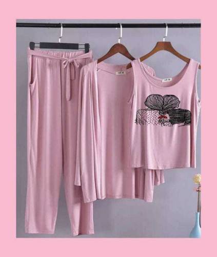 3 piece night suits 