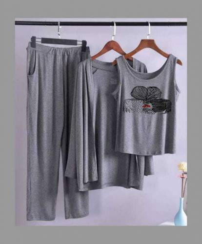 3 piece night suits 