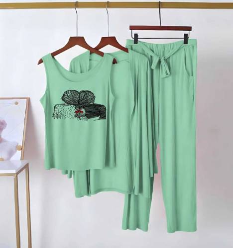 3 piece night suits 