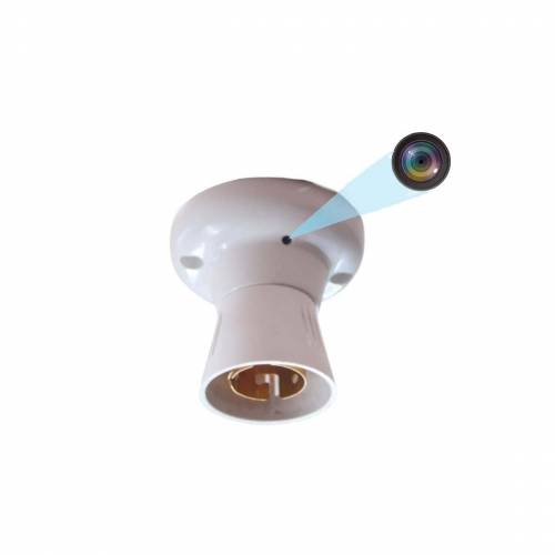 WiFi Bulb Holder Camera for Home Office