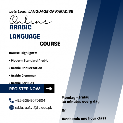 Arabic language course