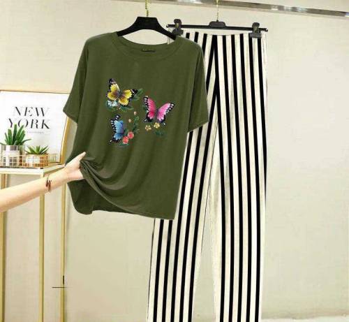 2 Pc Stitched Sleepwear For Women 