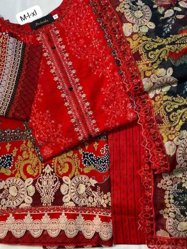 stitched embroidered suit