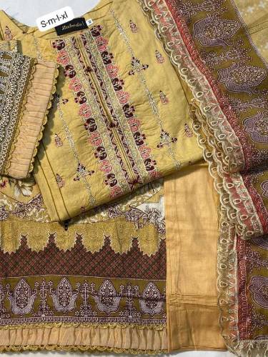 stitched embroidered suit