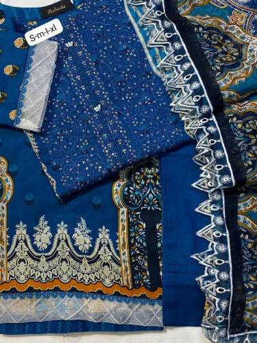 stitched embroidered suit