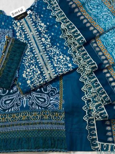 stitched embroidered suit
