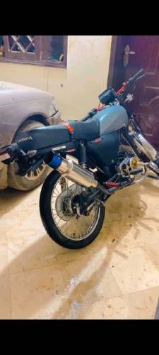 hks exhaust with bend pipe medium size