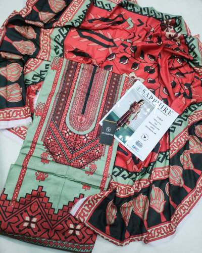 unstitch lawn 3pc 