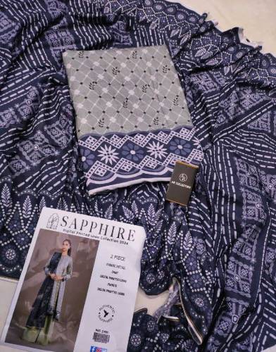 unstitch lawn 3pc 