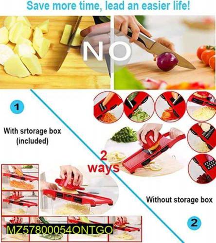 10 in 1 Stainless steel food and vegetables slicer