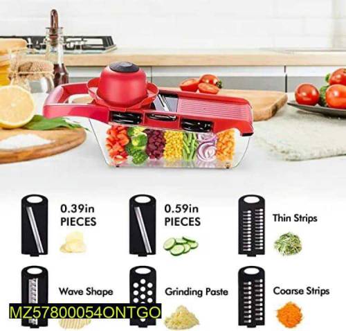 10 in 1 Stainless steel food and vegetables slicer