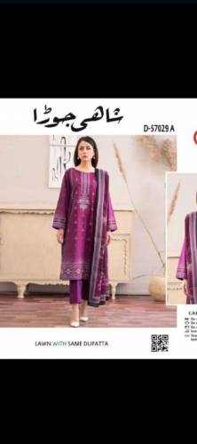 lawn suits for women in 3 peice