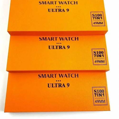 7 in 1 Ultra Smart Watch 2.02 infinity Display 7 strap watch 