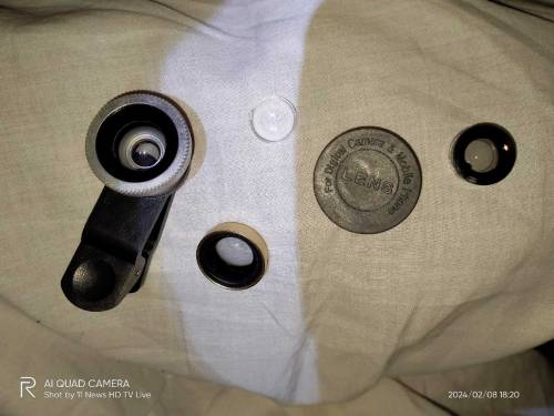 Zooming camera lens 