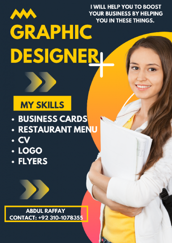 Professional CV maker and Graphic designer.