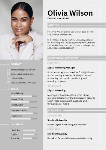 Professional CV maker and Graphic designer.
