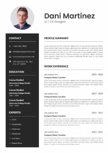 Professional CV maker and Graphic designer.