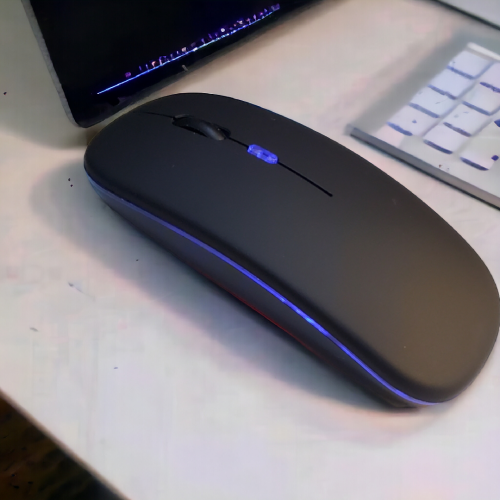 Blutooth And Wireless Mouse Rechargeable With RGB