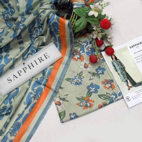 3pc unstitched lawn collection