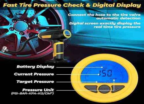 Skey Air compressor tire inflator (delivery free)