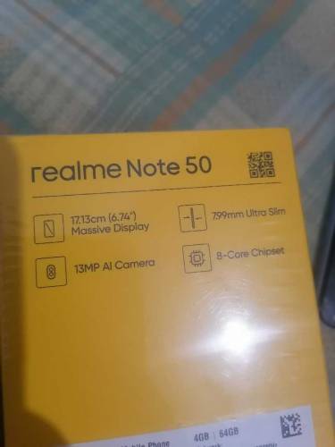 realme Note 50 Brand new only 3 days use