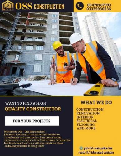 CONSTRUCTION, RENOVATION,ELECTRICAL,PAINT AND OTHERS SERVICED
