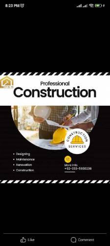 CONSTRUCTION, RENOVATION,ELECTRICAL,PAINT AND OTHERS SERVICED