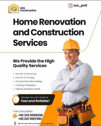 CONSTRUCTION, RENOVATION,ELECTRICAL,PAINT AND OTHERS SERVICED