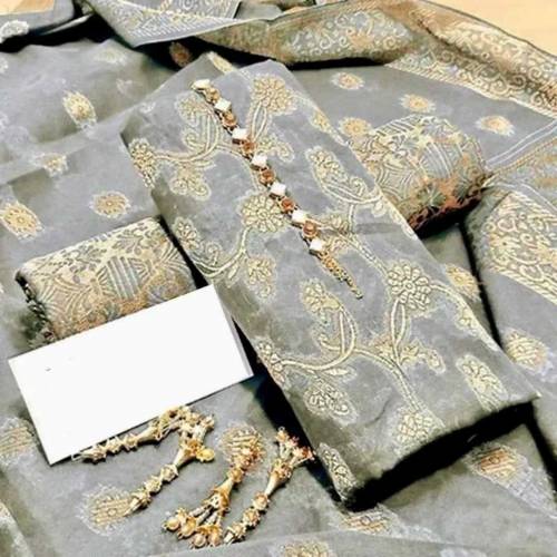 jacquard Organza collection party wear