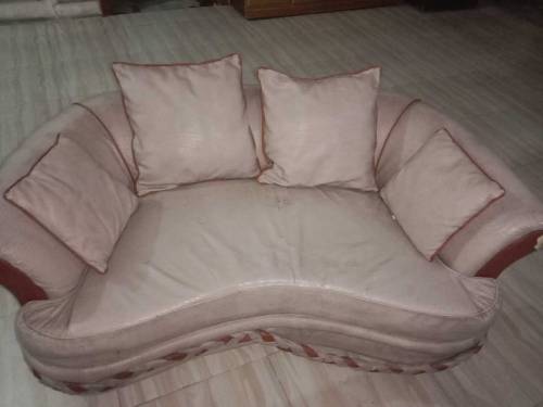 Grey color sofa good condition not too bad 