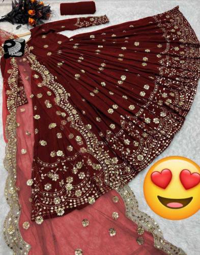 Bridal Stitched Embroidered Maxi 👗