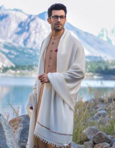Men’s Wool Shawl
