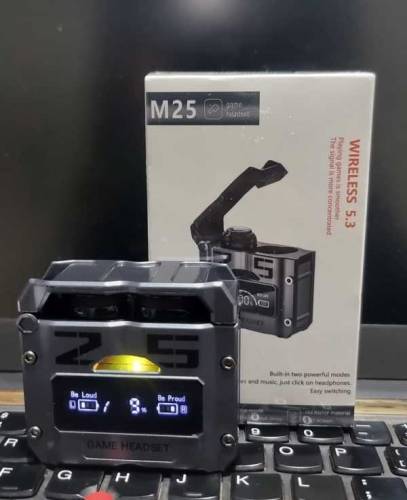 M25 Magnetic Charging Earbuds Mechanical Gaming Headphone Tws Wireless