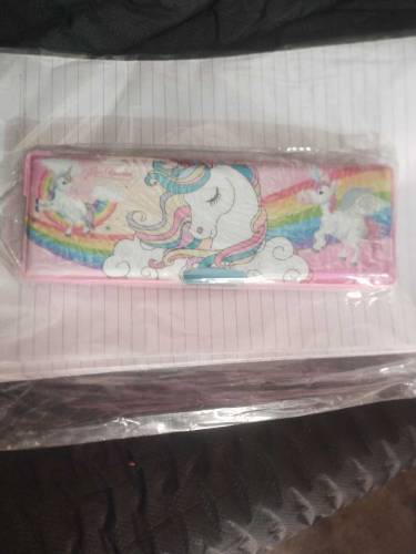 Barbie pencil box and pink colours three difference designs