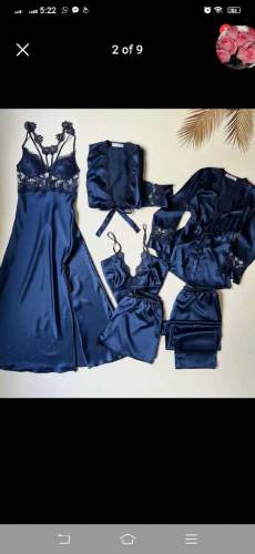 6 pieces nighty 