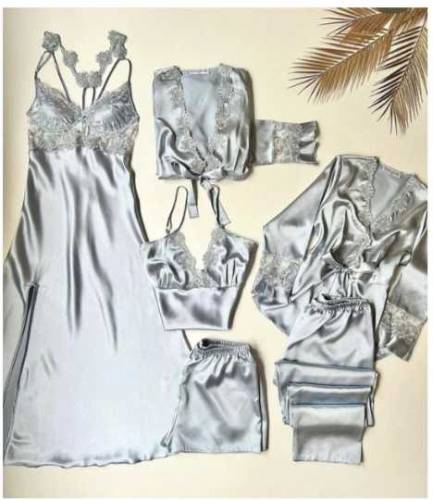 6 pieces nighty 