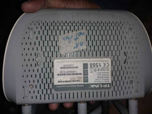 Tplink wifi router and Range Exdender