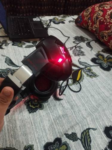 Runmus k11 red dragon wired headphones