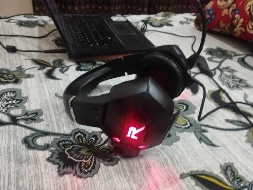 Runmus k11 red dragon wired headphones