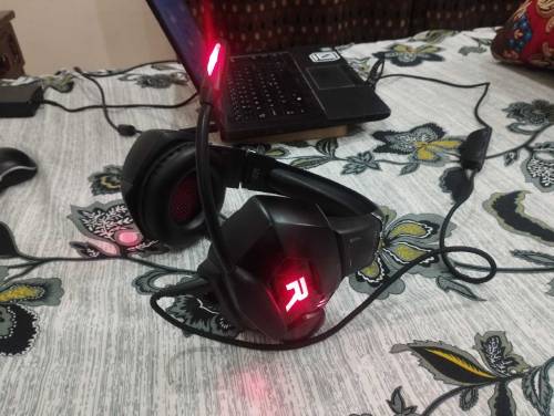 Runmus k11 red dragon wired headphones