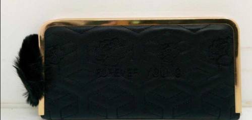 Women's Leather Textured Casual Clutch 