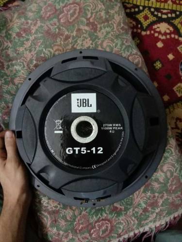 JBL woofer with Bass box