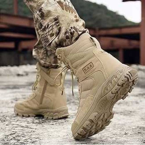 Army camel colour shoes