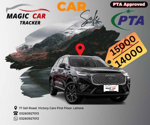 Car Tracker with Mic/ PTA Approved Car Tracker/ Live Car Locator