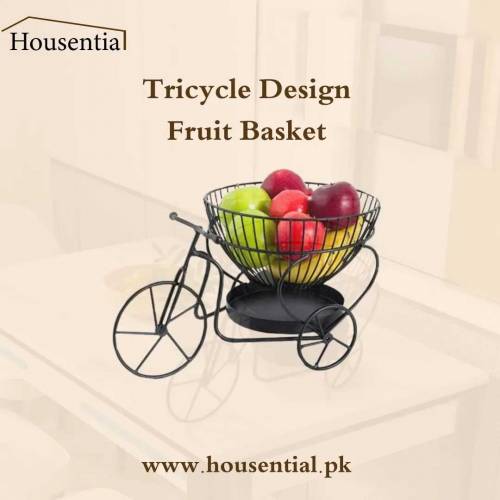 Tricycle Design Fruit Basket 