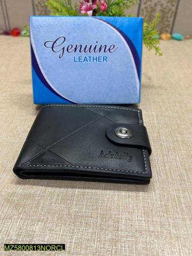 Men's Leather textured bi fold wallet delivery free 