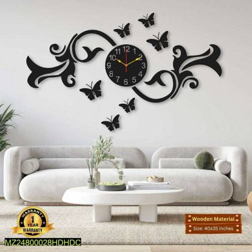 3D Classy Wall Clock 